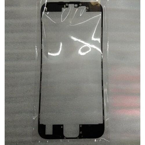 10pcs/lot New Black White Front Bezel with hot glue for iPhone 6s 4.7 inch LCD Middle Frame Housing Parts Chrome Screen Holder