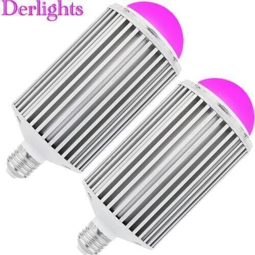 2PCS 60W/120W/180W E27 COB LED Grow Light Bulb For Hydroponics Cultivation Flowers Seeds Indoor Garden Plant Grow Tent Lamp