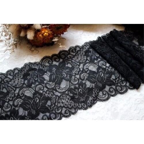3 yards /lot Exquisite stretch elastic lace hand DIY clothing dress skirt collar collar splicing lace accessories wide 15CM