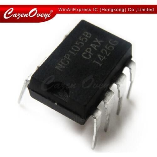 5pcs/lot NCP1055A NCP1055B NCP1055 DIP-7 In Stock
