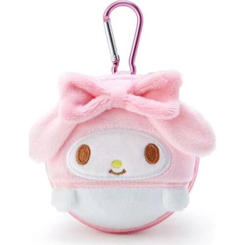 Anime Cartoon Plush Coin Purse Earphone Storage Bag Pendant KeyChain Girls Bag