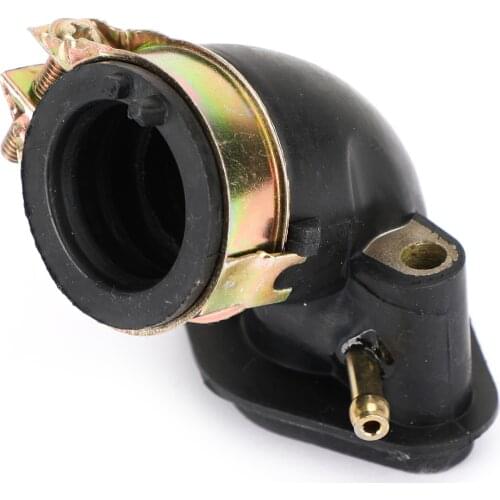 Artudatech Carburetor Intake Manifold Boot For 49cc 50cc Scooter Moped Go Kart GY6 SUNL Motor Parts