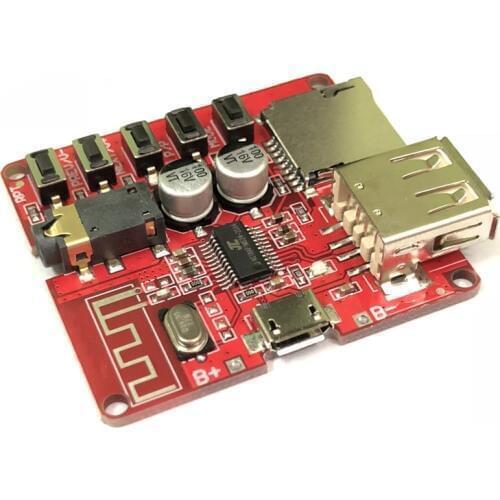 Bluetooth car speaker amplifier board audio receiver module production board modification small diy motherboard mp3