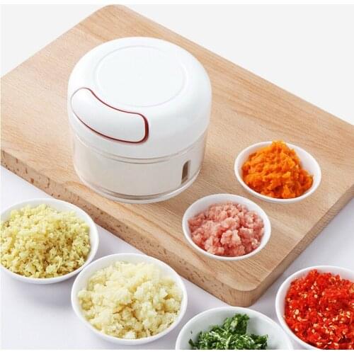 Garlic Crusher Mini Household Manual Garlic Masher Multi-function Food Vegetables Cutter Meat Grinders Kitchen Gadgets Tools