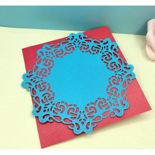 Flower Disk Metal Cuting Dies Scrapbooking Embossing Folders For Album Cardmaking Craft Stencil Greeting Photo Paper