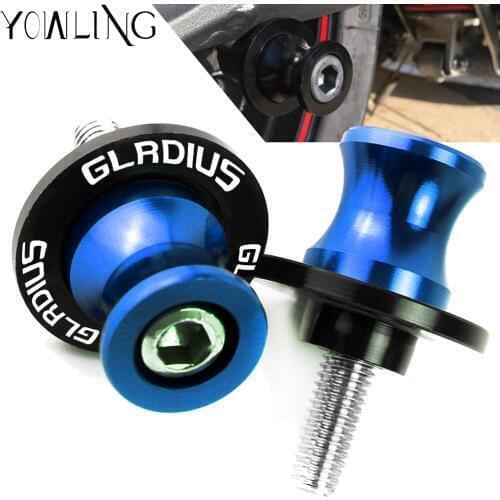 For Suzuki Gladius 650 SFV650 GLADIUS 2009-2015 2010 2011 2012 2013 Motorcycle Accessories M8 Swingarm Spools Slider Stand Screw