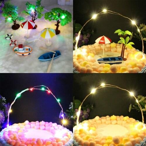Fairy Lights Copper Wire LED String Lights Christmas Garland Indoor Bedroom Home Wedding New Year Cake Party Wedding Decoration