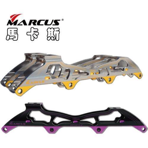 HOOMORE MARCUS 13.2'' 110mm 4 Wheels 7075 Alloy CNC 165mm 195mm Mounting 4X100mm 4X110mm Inline Speed Skates Frame Dual Base