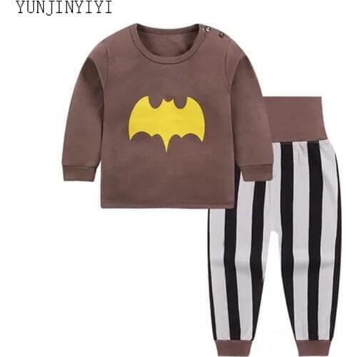 Hot fashion baby cartoon cotton round neck high waist designer belly autumn and winter long sleeve shoulder buckle home warm two