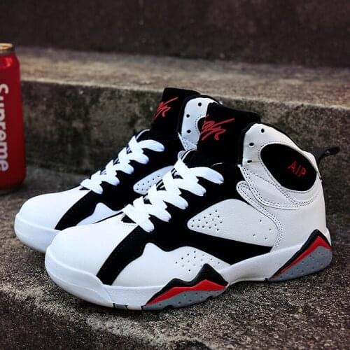 2021 Men Basketball Shoes Men High-Top Sports Cushion Hombre Athletic Womens Shoes Male Comfortable Breathable Basket Sneakers