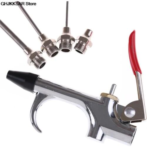 5Pcs/set Air Tool Dust Compressor Nozzle Blow Gun Accessory Duster Cleaning Kit Pneumatic Parts Air Compressor Blower Kit hot