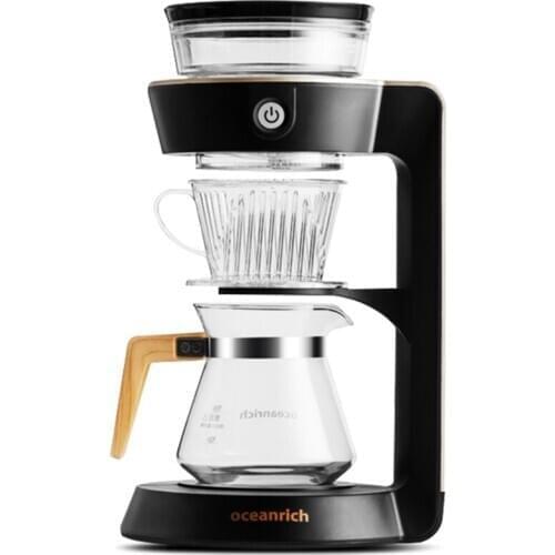 OCEANRICH Japanese Design Simulated Pour Over Coffee Machine Automatic Rotated Pour Over Coffee Maker