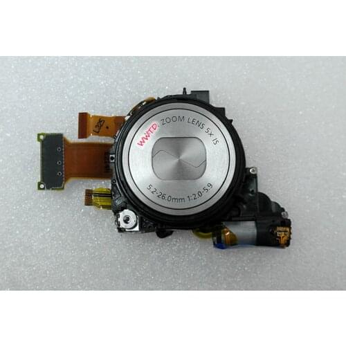 Original Silver zoom for canon S100V S100 lens with ccd use camera repair parts free shipping (second-hand)