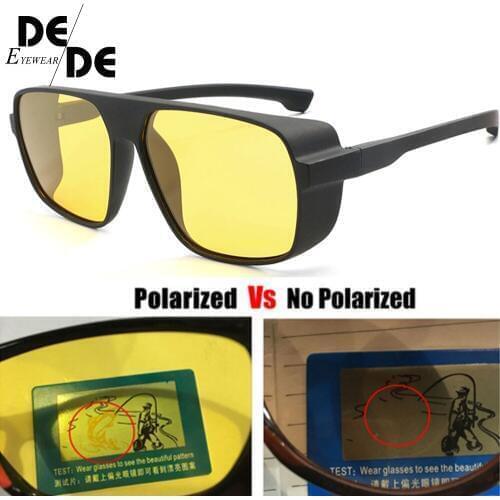 Classic Polarized Sunglasses Men Women Retro Brand Designer Male Sun Glasses Mirror Driving Fishing Square Sunglasses 2020