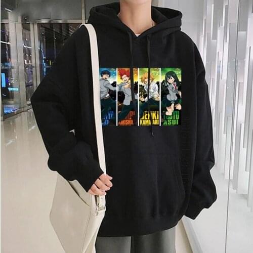 My Hero Academia Hoodies Men Streetwear Boku No Hero Academia Anime Hoodies Sweatshirt Women Hoodies