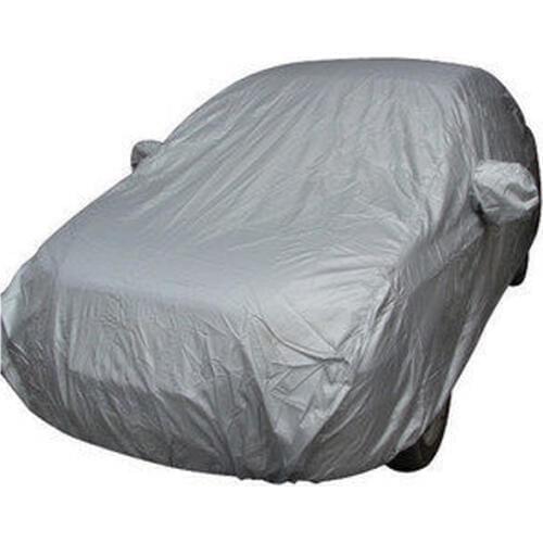 Universal Full Car Covers Snow Ice Dust Sun UV Shade Cover Foldable Light Silver Size S-XXL Auto Car Outdoor Protector Cover