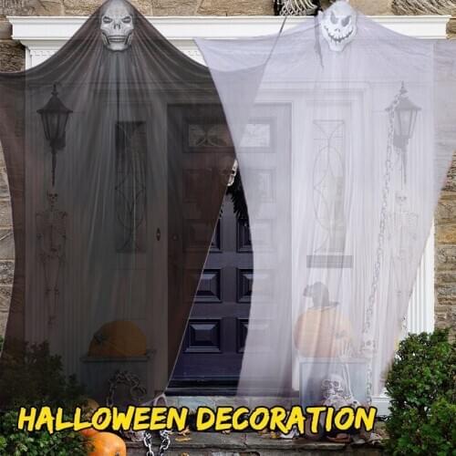 Horrible Halloween Hanging Ghost Pendant Terror Atmosphere Props Party Home Door Decoration Background