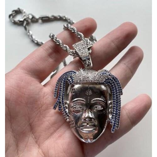 YDGY hip hop Pendant with zircon personality hiphop Necklace Jewelry