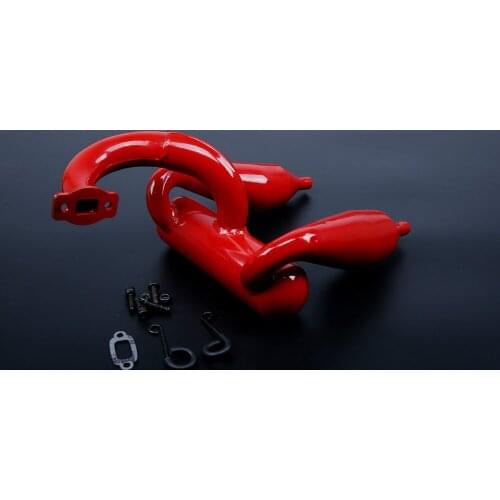 Rovan parts 1/5 gas rc baja spare parts NEW PRODUCT LT double exhaust pipe 87078