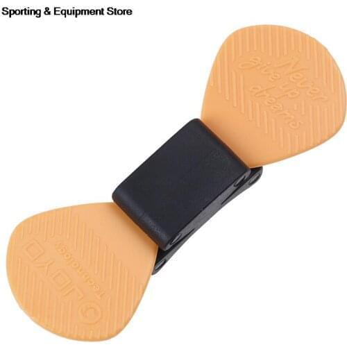 1Pc Black Rubber Guitar Pick Holder Fix On Headstock For Guitar Bass Ukulele Cute Guitar Accessories