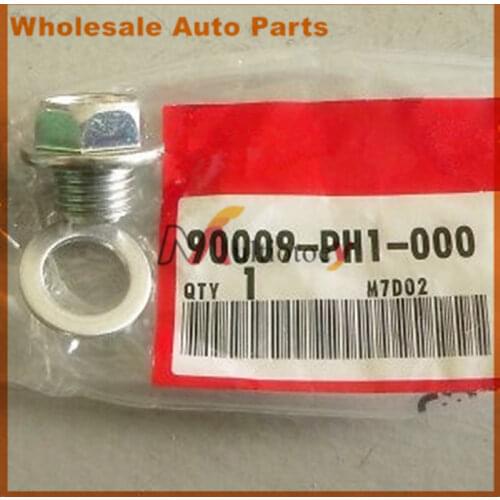90009-PH1-000 Engine Oil Pan Drain Bolt Plug Screw with Washer 90009-PH1-000 For Honda Acura Accord Civic CR-V CR-Z