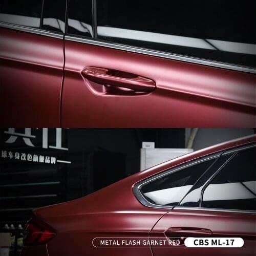 Delivery Fast Wholesale Price Red For Full Whole Car Body Metal Style Popular Wrapping Colorful Stickers