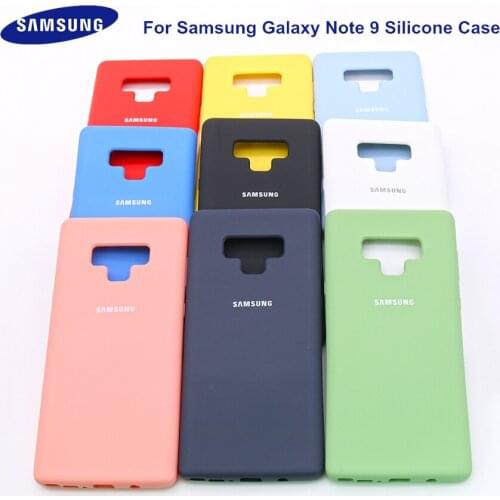 Note 9 Phone Case For Samsung Galaxy Note 9 Liquid Silicone Case Silky Soft-Touch Finish Back Protective Cover for Galaxy note 9