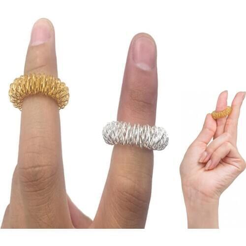 FreeShip12x24x48x100x Sensoy Finger Rings Massage Fidget Acupressure anti stress relief reliever toy for kids adults gifts favor