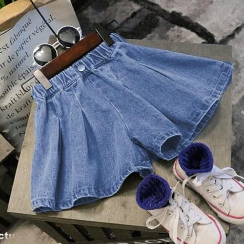 Girls Summer Fashion Loose Solid Color Jeans Baby Casual Comfortable Childrens toddler girl pants