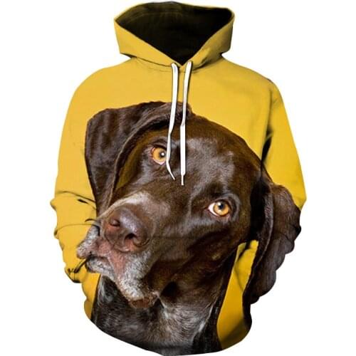 2021 Fashion hot Cute Dog 3D All Over Printed Men Women Hoodie Harajuku Hooded Sweatshirt Costume Autumn Unisex Hoodies Tops