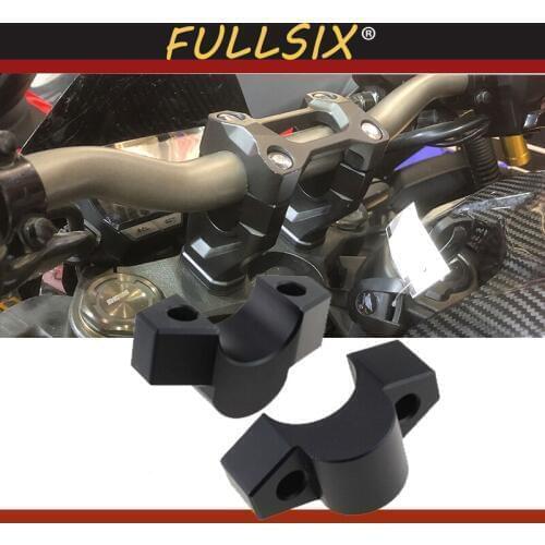 Motorcycle Accessories Handlebar Riser For Honda CB650R cb650r CNC Aluminium Handle Bar Clamp Raised Extend