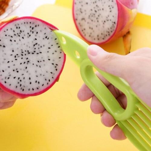 Multi-functional Three In One Avocado Core Remover Household Kitchen Creative Tool Dicing Tool Avocado Cut