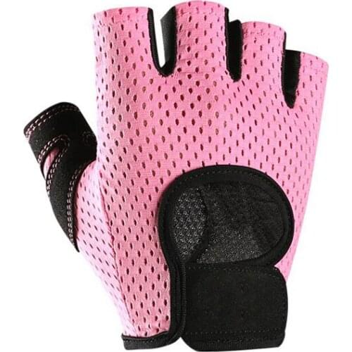Dumbbell Exercise Gloves Breathable With Anti-Skid Shock Absorber Mat Design Cycling Fitness Golf Gloves