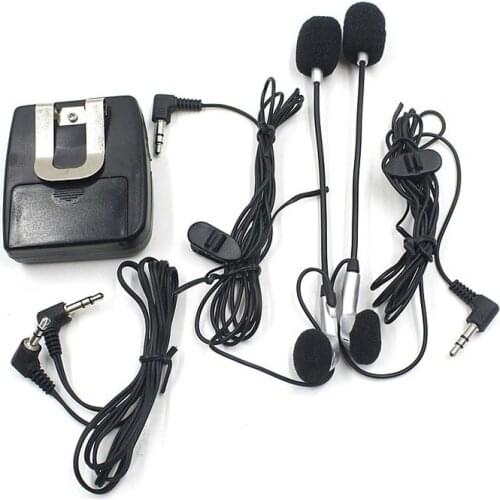 Motorcycle Helmet Intercom Interphone Headset Front and Rear Communication Walkie-Talkie Motorbike Riding Safety 2 way Intercom