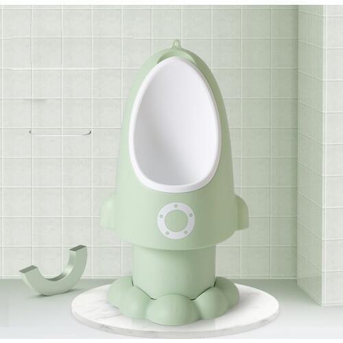 Baby Boy Urinal Rocket Shape Vertical Wall-Mounted Pee Training Urinal Boys Potty Standing Toilet Adjustable Children Boy Urinal