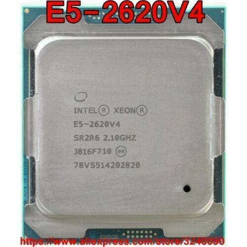 Intel Xeon CPU E5-2620V4 SR2R6 2.10GHz 8-Cores 20M LGA2011-3 E5-2620 V4 processor E5 2620V4 free shipping E5 2620 V4