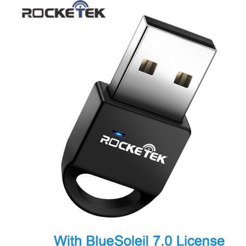 Rocketek IVT 7.0 CSR 4.0 A2DP Bluetooth Adapter Independent MAC USB Dongle for PC Computer Speaker Audio Receiver transmitter