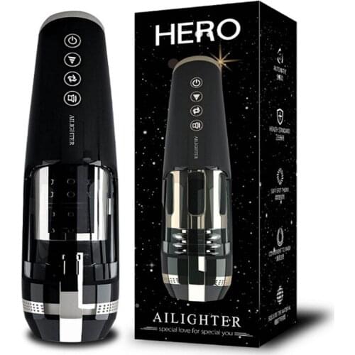 Real Vagina Vacuum Sucking Machine Sex Toys For Men Piston Telescoping Rotation Heating Voice Interaction Male Masturbator Cup