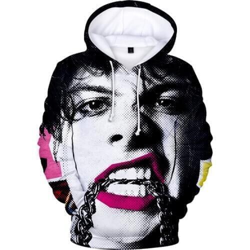 Yungblud Hoodies Kids Sweatshirt Men/Women Autumn Winter Warm Hoodies 3D Graffiti Yungblud Printed Mens Hoodies Oversized Coat