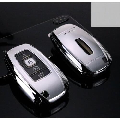 TPU full protect Key Shell Cover Key Case For Lincoln MKC MKZ MKX NAVIGATOR 2017 2018 2019 Fob Key Car-Styling