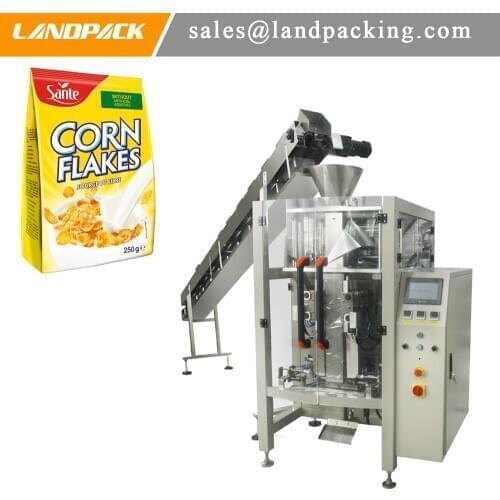 Corn Flake Quad Seal Pouch Vertical Packing Machine（VFFS