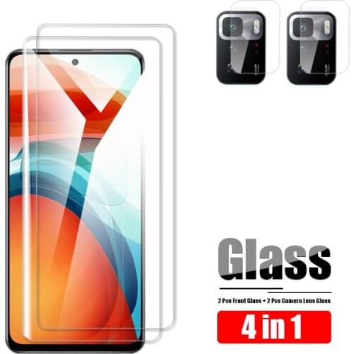 Tempered Glass For Xiaomi Poco F3 GT X3 NFC M3 Pro Camera Lens Protector Film On Xaomi Poco M3Pro PocoX3 Screen Protective Glass