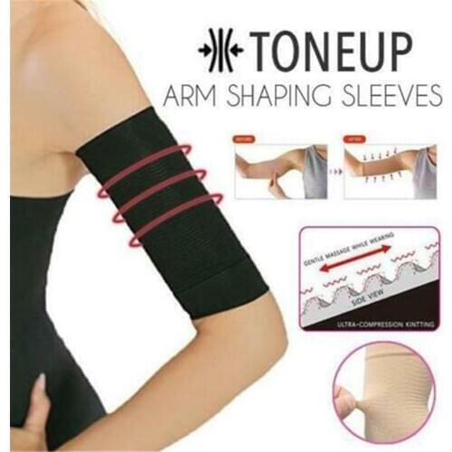 1pair Arm Sleeves Weight Loss Thin Legs for Women Shaper Thin Arms Calorie Off Fat Buster Slimmer Wrap Belt Cubierta del brazo
