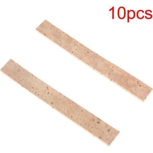 10pcs High Quality Professional Natural Clarinet Cork 81 x 11 x 2 mm Joint Corks Sheets Great Neck Cork for bB Clarinet