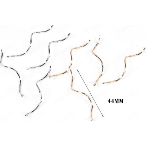Minimalist Copper S Shape Jewelery Connecter Components Earrings Findings 44mm in length 2pcs y1440