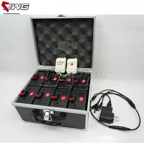 BD08 CD08 Rechargeable Wedding Fire System Wireless Remote Stage Fireworks Stage Light Machine