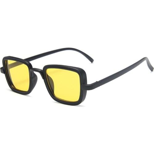 Cheap Plastic Kabir Singh India Movie Sunglasses Female Male Steam Punk Sunglass Men Women Vintage Small Square Sun Glasses