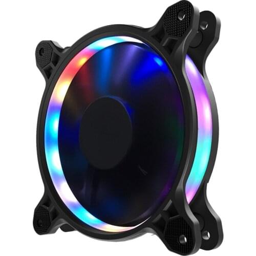 JONSBO Jonsbo FR-601 Eclipse plus 12cm Multi-Surface Luminous Effect Cooling Mute Chassis Fan