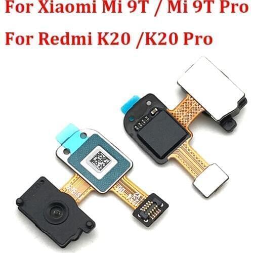 Home Button FingerPrint Touch ID Sensor Flex Cable For Xiaomi Redmi K20 Pro / For Xiaomi Mi 9T For Xiaomi Mi Note 10 / CC9 Pro