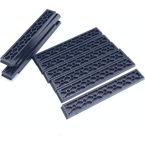 4/6/10 piece set Small Diamond Bar Black Base Fixed Angle Sharpener Accessories Need to assemble Whetstone Bar by yourself